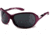 Bolle Grace Single Vision Prescription Sunglasses - Shiny Purple/White Frame 11648RX