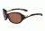 Bolle Grace Sunglasses, Matte Black Frame, Polarized Sandstone Gun Oleo AF Lens, 11950