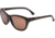 Bolle Greta Sunglasses - Women's, Polarized Sandstone Gun Oleo AR, Matte Chocolate, 11763