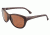 Bolle Greta Sunglasses - Women's,Matte Chocolate Frame, TLB Dark Square Lens, 12105