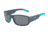 Bolle Heron Single Vision Prescription Sunglasses, Matte Grey / Petrol Frame, 12381SV