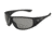 Bolle Highwood Sunglasses,Matte Black/Black Frame,Modulator Polarized Gray OLEO AF Rectangle Lens 12112