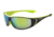 Bolle Highwood Sunglasses, Shiny Black/Lime Frame, Brown Emerald Lens, 12025