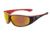 Bolle Highwood Sunglasses, Shiny Black/Red Frame, TNS Oleo AF Lens, Polarized, 12023