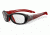 Bolle Kids Coverage Sport Protective Eyewear - Black and Blue Lagoon Frame,Clear Anti Fog/Scratch Lens 11884