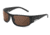 Bolle King Sun glasses, Shiny Black Frame, Polarized AG-14 Lens 11436