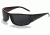 Bolle King Sunglasses, Black/Red Marble Frame, Non Polar TNS Lens 11202