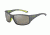 Bolle Kingsnake Sunglasses, Matte Smoke/Green Frame, TNS Gun Rectangle Lens, 12121