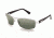 Bolle Malcolm Sunglasses, Shiny Silver Frame, Polarized Axis Lens, 11398