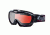 Bolle Simmer Women's Ski Goggles, Black Flower Frame, Vermillon Gun Lens 20685
