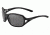 Bolle Solden Single Vision Prescription Sunglasses, Shiny Black Frame-11754SV
