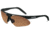 Bolle Parole Sunglasses with Interchangeable Lenses, Matte Black Frame, EagleVision2 Dark TNS Smoke Lens, 10228