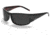 Bolle King Sunglasses, Black/Red Marble Frame, Polar TNS Lens 11201