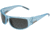 Bolle Sunglasses, King Satin Crystal Blue Frame Polarized TNS Lens 11506