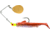 Bomber Drumbeater Spinnerbait, 1/4oz, Chart/New Penny, BSWDB217