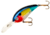 Bomber Fat Free Shad Jr. Crankbait, 2-1/2in, 5/8oz, Dances Threadfin Shad, BD6FDTFS