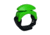 Bonehead Tackle LINE CUTTERZ Rust-Free Patented Ceramic Blade Ring Quick Fishing Line Cutter, BH-LCRGNBH
