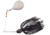 Booyah Blade Single Colorado Spinnerbait, 1/2oz, Black, BYBC12608