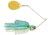 Booyah J.C. Covert Spinnerbait, 3/4oz, G Col Wt/Chart/Blue, BYCVS34GC730