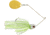 Booyah J.C. Covert Spinnerbait, 1oz, G Col Wt Cht Slvsc/PrCht, BYCVS1GC729