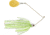Booyah J.C. Covert Spinnerbait, 3/8oz, G Col Wt Cht Slvsc/PrCht, BYCVS38GC729