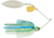 Booyah J.C. Covert Spinnerbait, 3/8oz, G/N Tand Wt/Chart/Blue, BYCVS38GNT730