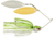 Booyah J.C. Covert Spinnerbait, 3/4oz, G/N Will Jc Special, BYCVS34GNW726