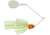 Booyah J.C. Covert Spinnerbait, 1/2oz, Nic Col Wt Cht Slvsc/Org Hd, BYCVS12NC729O