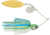 Booyah J.C. Covert Spinnerbait, 3/4oz, N/G Tand Wt/Chart/Blue, BYCVS34NGT730