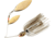 Booyah Double Willow Spinnerbait, 1/2oz, Gold Shiner, BYBW12641