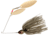 Booyah Double Willow Spinnerbait, 3/8oz, Gold Shiner, BYBW38641