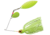 Booyah Glow Blade Spinnerbait, 1/2oz, Chartreuse, BYGBT12617