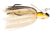 Booyah Melee Jig, 3/8 oz, 3/8 oz, 3.25 in, Golden Shiner/Gold Blade, BYMLE3876