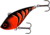 Booyah One Knocker Lipless Crankbait, 1/4oz, 2 1/4 in, Tiger Craw, BYHKK1423