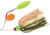 Booyah Pond Magic Spinnerbait, 1/8oz, Firebug, BYPM36653