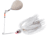 Booyah Blade Single Colorado Spinnerbait, 1/4oz, Snow White, BYBC14615