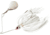 Booyah Blade Single Colorado Spinnerbait, 3/8oz, Snow White, BYBC38615