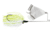 Booyah Squelcher Spinnerbait, 5.6 in, 1/2oz, White, BYSQ12735