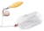 Booyah Tandem Blade Spinnerbait, 3/16oz, Snow White, BYBT36615