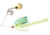 Booyah Tux &amp; Tails Spinnerbait, 1/2oz, Citrus Shad, BYTCC12644