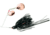 Booyah Tux &amp; Tails Spinnerbait, 3/8oz, Black/Copper, BYTCC38674