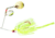 Booyah Tux &amp; Tails Spinnerbait, 3/8oz, Chart/White Gold, BYTCC38672