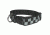 Boston Leather 1-1/2 Black &amp; Gray Subdudepolice - 8158-5