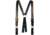Boston Leather Fireman's Leathr Suspenders Xl - 9175XL-1, EDEMO1