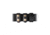 Boston Leather Keeper With Hidden Key 1in Bw - 5492K-3-BLK