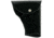 Boston Leather Black Full Grain Leather Flap Holster Plain Fits Glock with Gold Snap, 5030-1-GLD