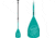 Bote 3-Piece Adjustable SUP Paddle, Jade, PDL-FG-3-22-JD