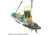 Bote HD 12 ft Cypress Paddle Board, Bug Slinger, 120HD23BS-GS