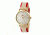 Boum Bm2202 Contraire Ladies Watch, Silver, Red Leather BOUBM2202