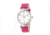 Boum Lumiere Watch - Women's, Hot Pink Leather Band, 38mm, BOUBM4302